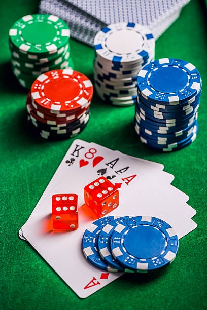 Bandar Poker hand ranking display and betting interface on dirgawin88